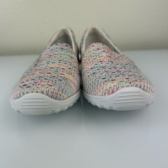 Skechers Multi-Color Speckle Colorful Pull On Sneakers Memory Foam Air-Cool 9.5 - Picture 15 of 16